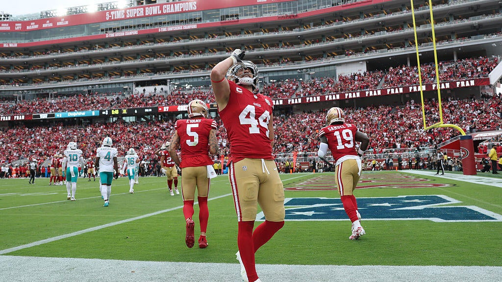 49ers' Kyle Juszczyk wins appeal after being fined by NFL over "Juice" celebration — CBS Bay Area (KPIX), Mountain View Sports news