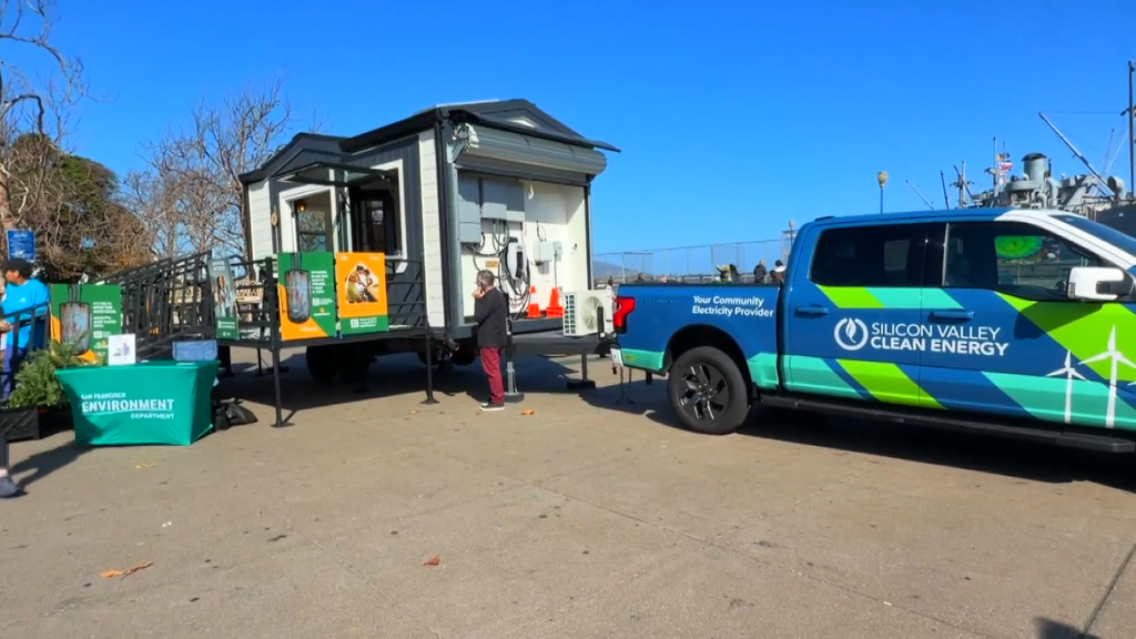 Pop-up all-electric mobile home in San Francisco demonstrates carbon-free buildings of the future — CBS Bay Area (KPIX), Mountain View Technology news