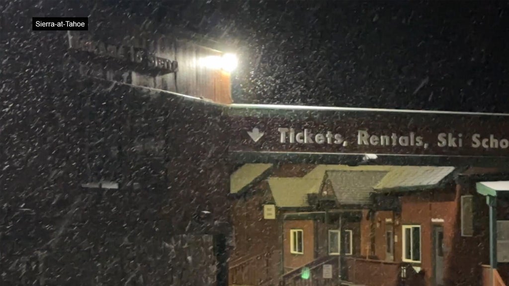 Northern California Sierra sees some early-season snow — CBS Bay Area (KPIX), Mountain View Sports news