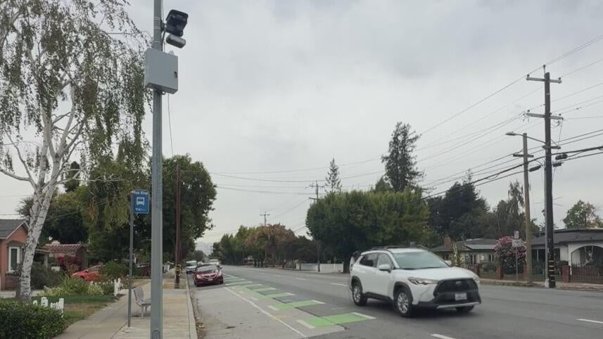San Jose begins installing speed cameras along Saratoga Avenue — CBS Bay Area (KPIX), Mountain View Schools news