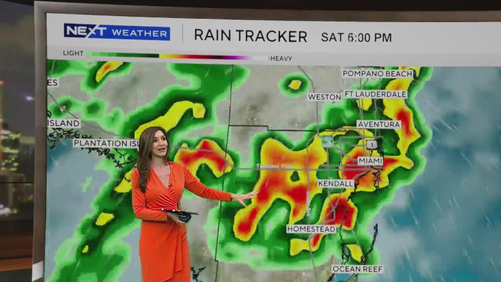 Spotty showers possible in South Florida Thursday before heavy rain, flood threat arrives this weekend — CBS Miami, Mountain View Sports news