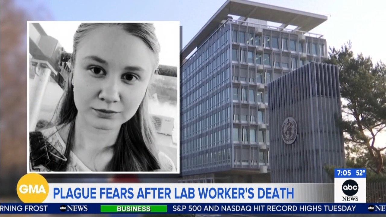 WHO officials say unclear how Russia plague lab worker died, call for more information
       — ABC 7 Bay Area