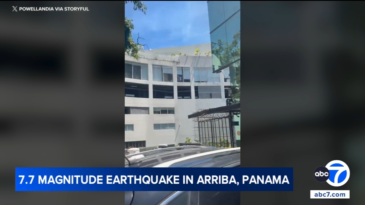 Panama earthquake: Tsunami threat after magnitude 7.7 earthquake and 6.6 aftershock rock region, USGS reports
— ABC 7 Bay Area, Mountain View Schools news