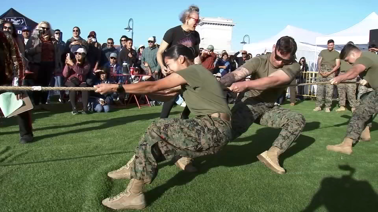 There's more to Fleet Week than just looking up at the sky: Here's a look at SF's Fleet Fest
       — ABC 7 Bay Area