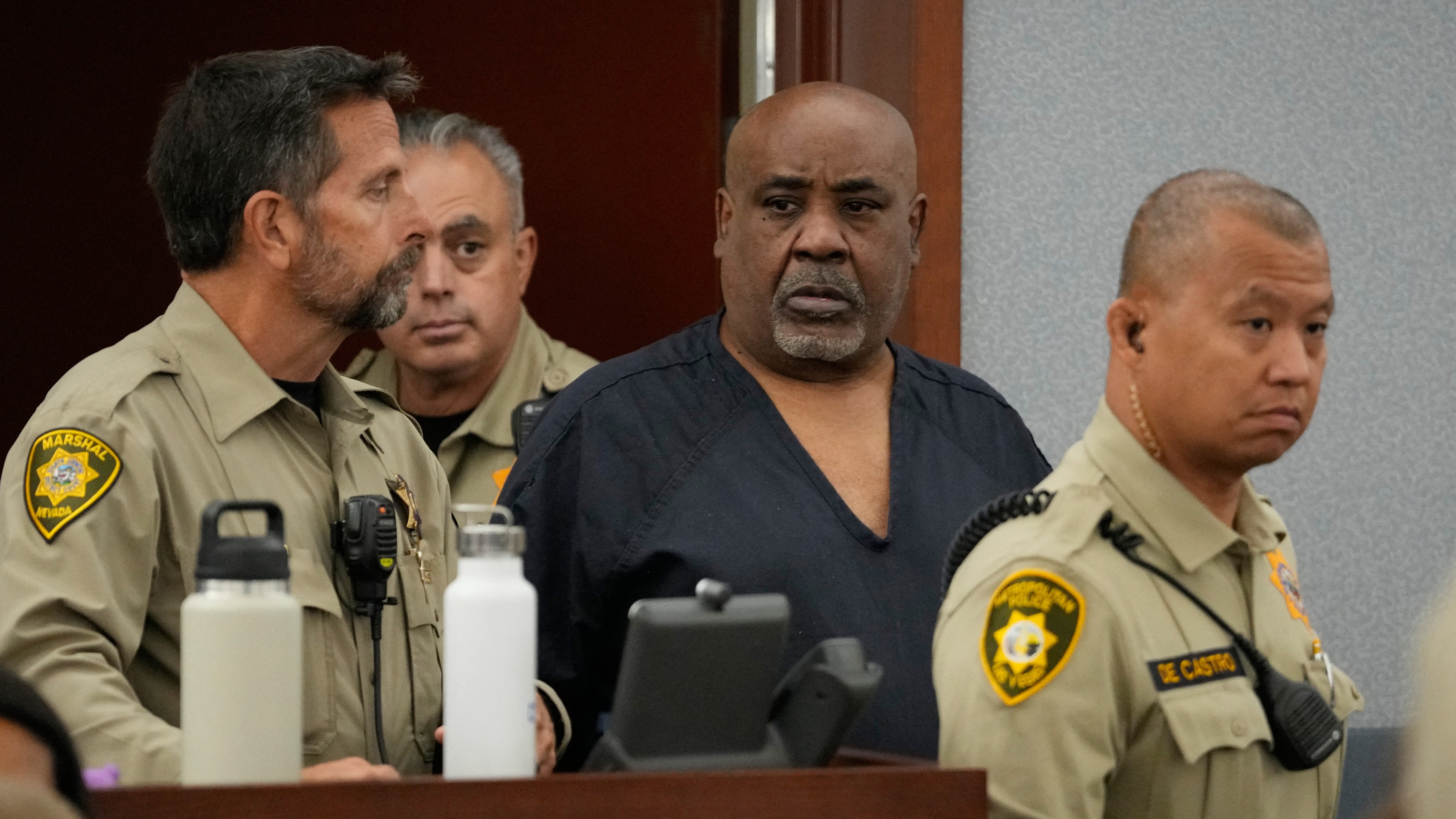 Duane 'Keffe D' Davis  convicted of orchestrating the murder of rap icon Tupac Shakur gets 40 years to life in prison
       — ABC 7 Bay Area, Mountain View Arts news