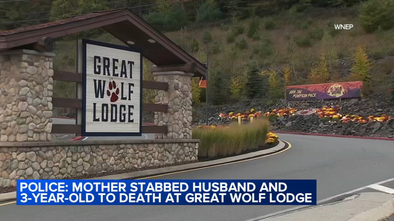 Great Wolf Lodge homicide: Metallica Rose Harrison accused of stabbing husband Charles Harrison, son to death at family resort in the Poconos in Scotrun, Monroe County, Pennsylvania
— ABC 7 Bay Area, Mountain View Community news