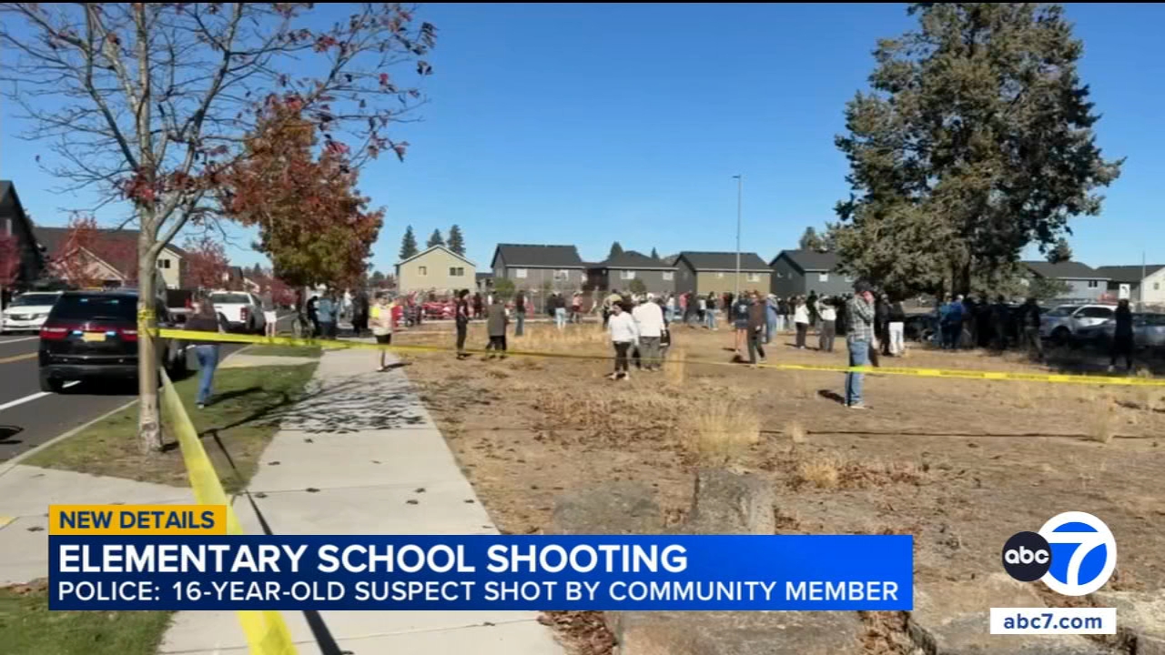 3 children, 1 teacher killed in shooting at Bend, Oregon elementary school; teen shooter also dead: Police
       — ABC 7 Bay Area, Mountain View Schools news