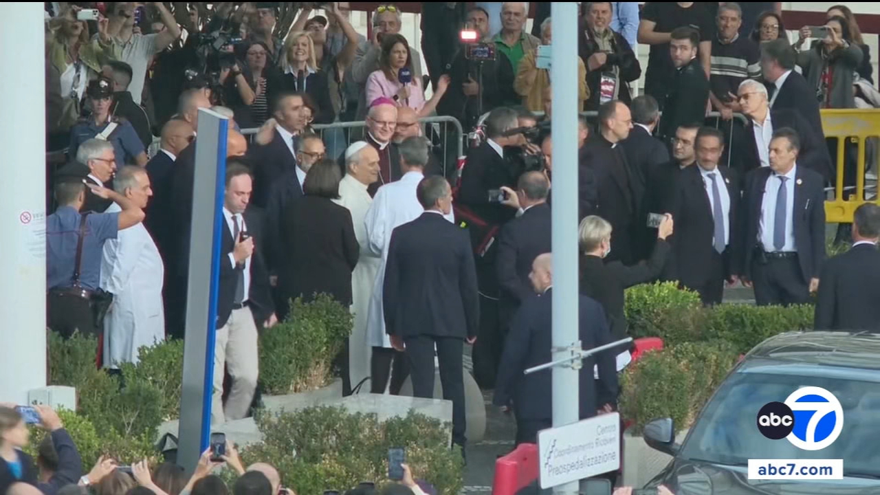 Pope Leo returns to the Vatican 4 days after lung cancer surgery
       — ABC 7 Bay Area, Mountain View Health news