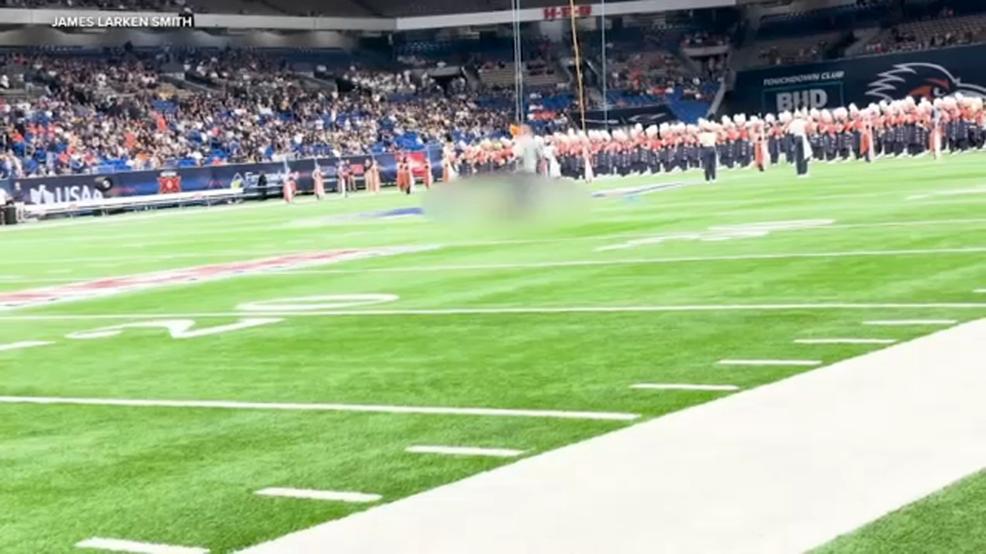 Air Force member killed rappelling from Alamodome's ceiling in Salute to Armed Forces ceremony
       — ABC 7 Bay Area, Mountain View Sports news