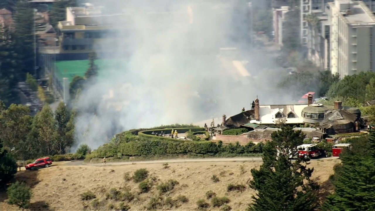 Brush fire in hills above UC Berkeley damages permanently closed estate
       — ABC 7 Bay Area