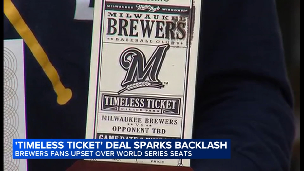 Brewers 'Timeless Ticket' holders say the team isn't fully honoring deal for World Series seats
— ABC 7 Bay Area, Mountain View Schools news