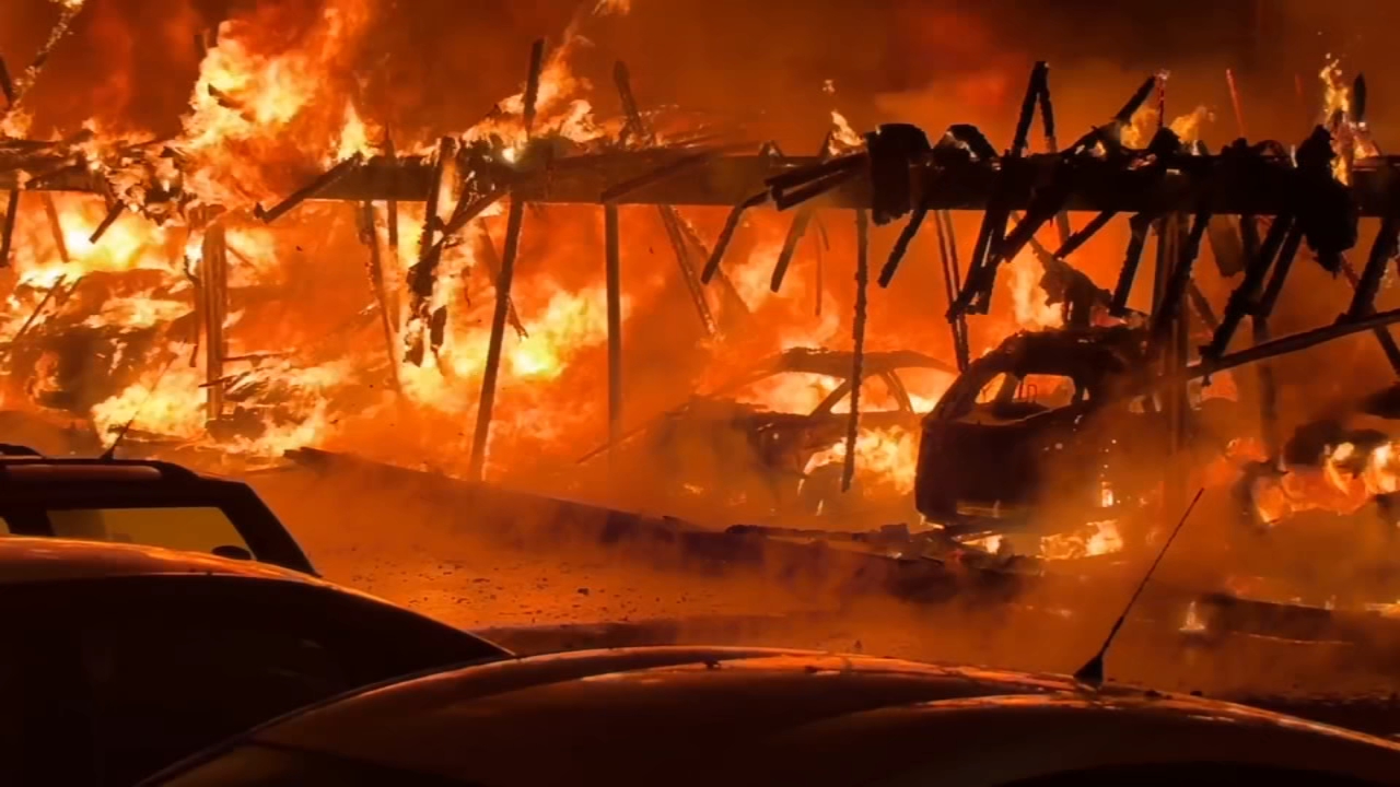 Carport fire destroys cars at San Jose apartment complex as residents describe hearing explosions
       — ABC 7 Bay Area, Mountain View Schools news