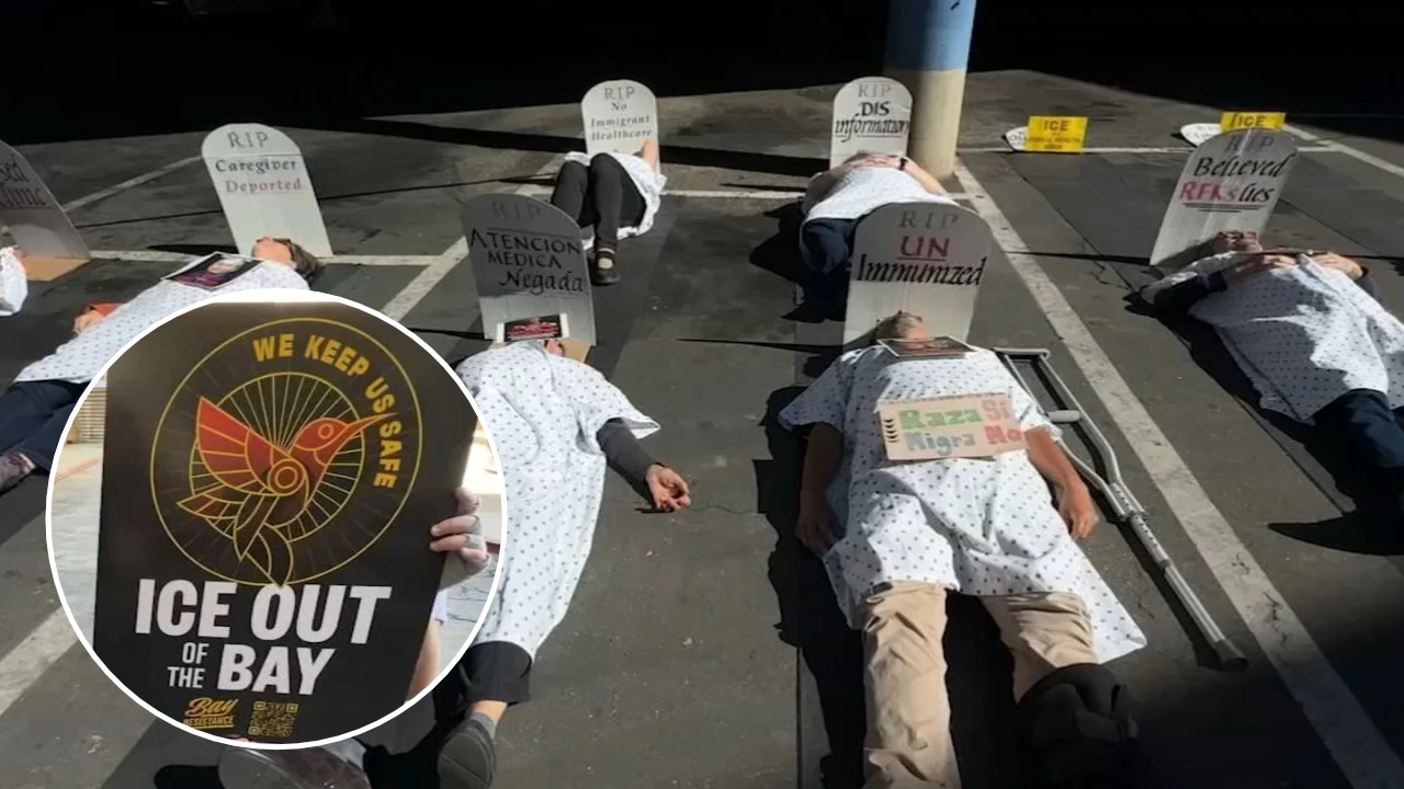 Activists demand end to ICE activity at Oakland's Eastmont Mall, stage 'die-in' demonstration
— ABC 7 Bay Area, Mountain View Real Estate news