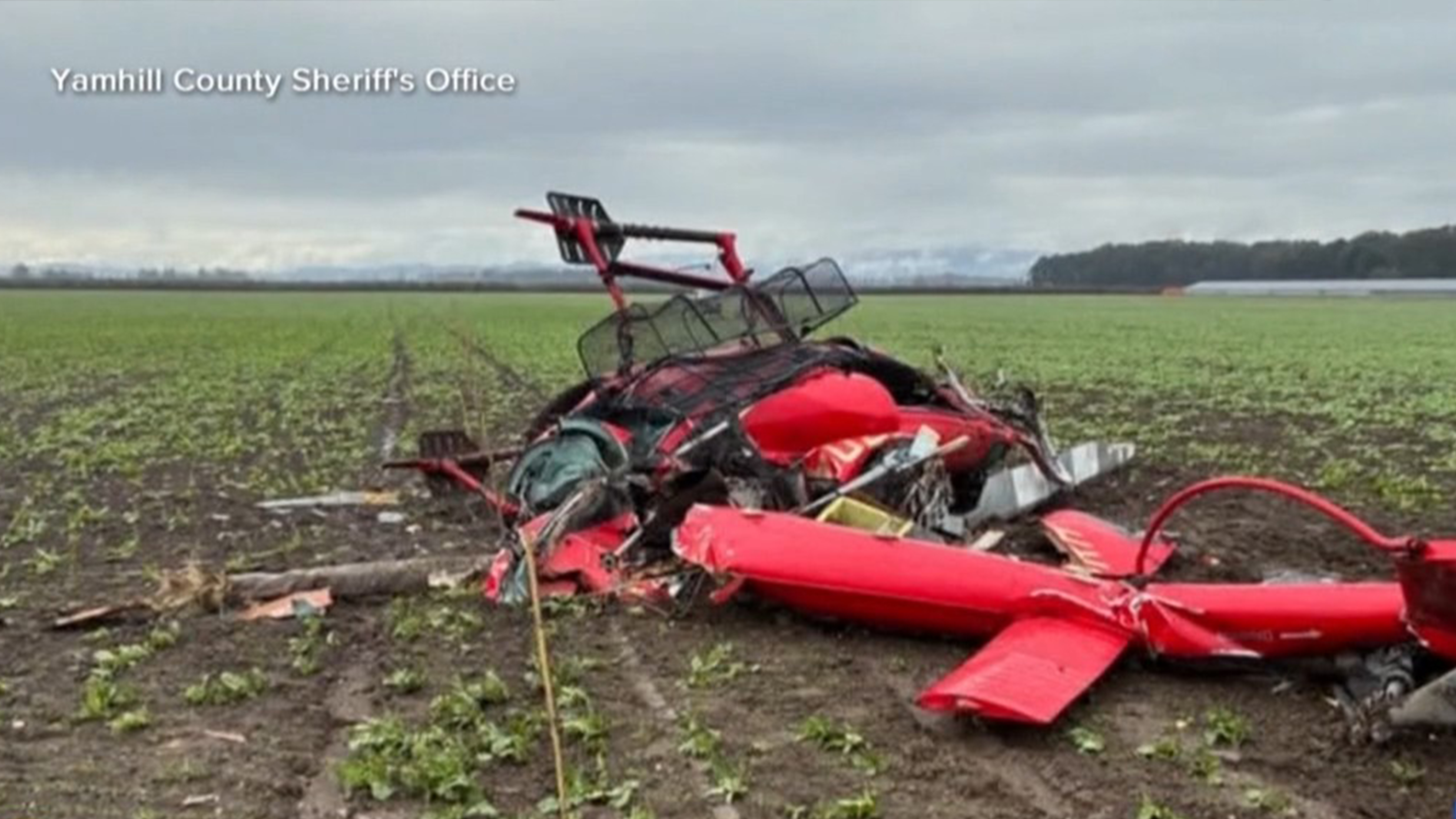 3 killed in helicopter collision that shut down part of an Oregon highway
— ABC 7 Bay Area