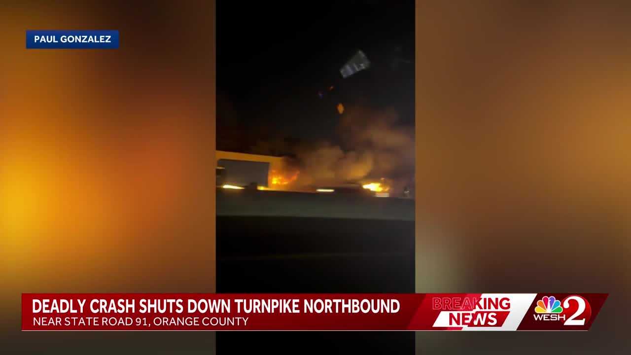 Six killed in fiery crash on Florida’s Turnpike in Orange County, troopers say — WESH 2 Orlando, Mountain View Community news