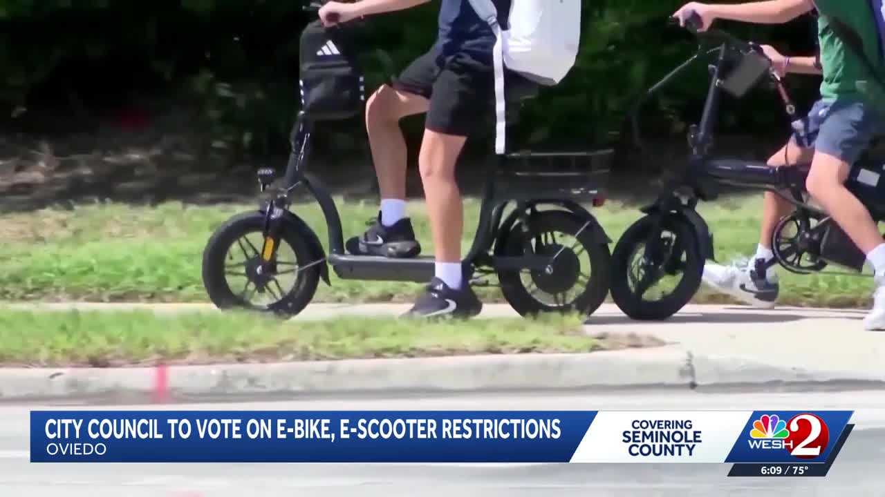 Oviedo city council to vote on micromobility rules to improve sidewalk safety — WESH 2 Orlando, Mountain View Government news