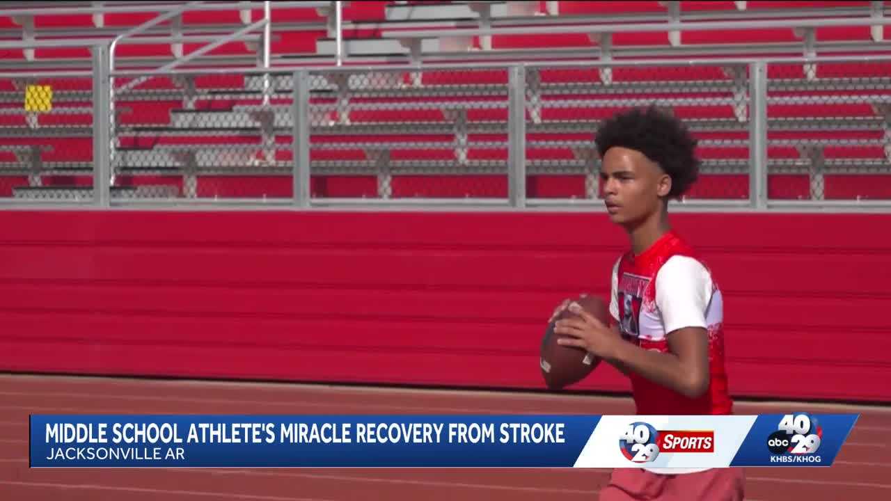 12-year-old football player recovering after spinal cord stroke — WESH 2 Orlando, Mountain View Sports news