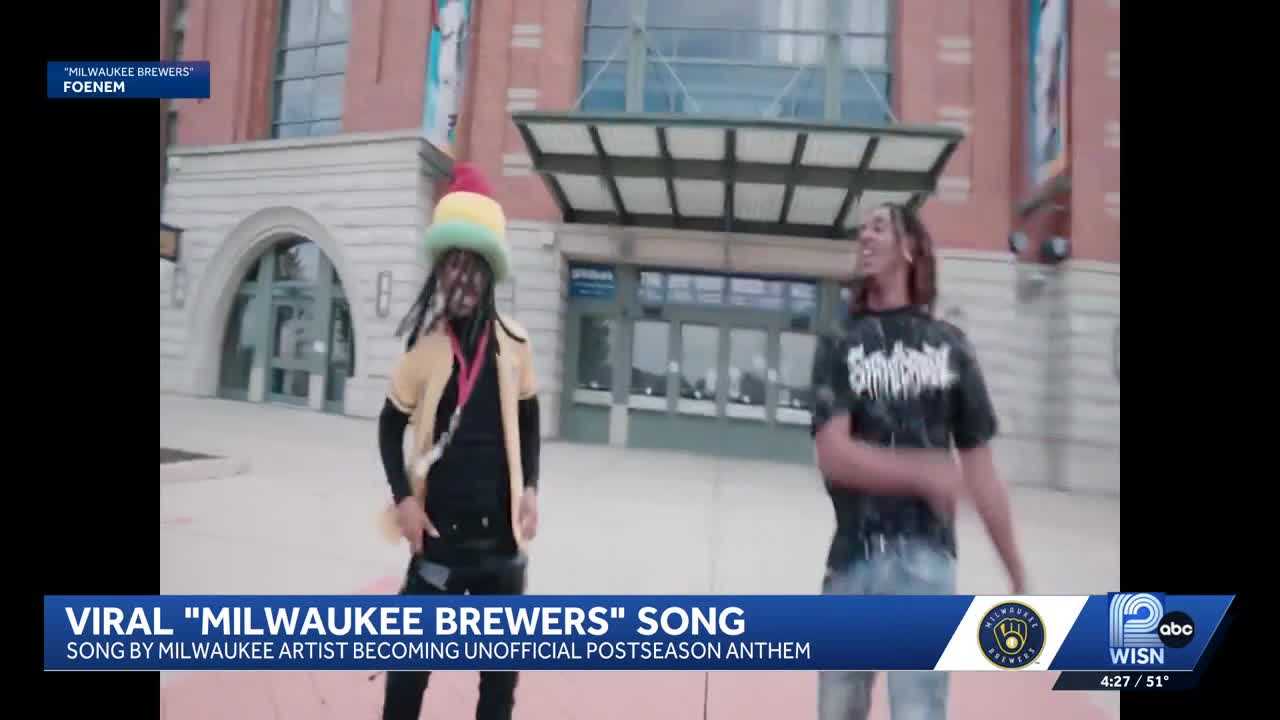Milwaukee artist Foenem's 'Milwaukee Brewers' song goes viral as Brewers postseason anthem — WISN 12 Milwaukee, Mountain View Arts news