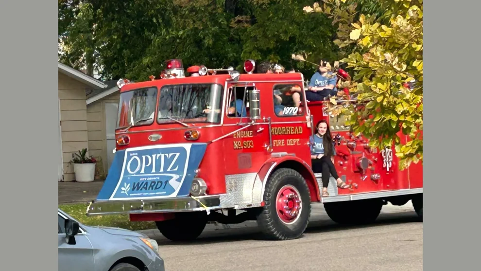 ‘Moorhead’ fire truck’s parade appearance causes social media stir — KFGO, Mountain View Real Estate news