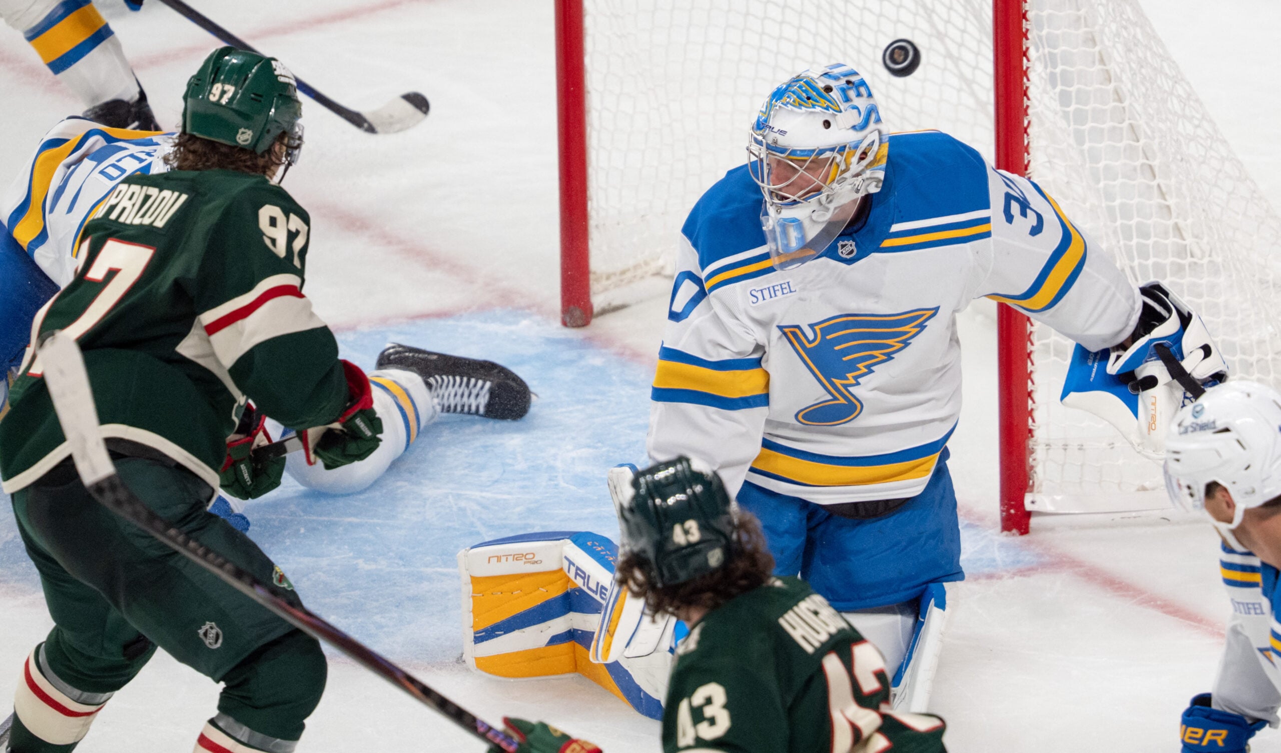 Latest Update on Wild Superstar After Illegal Hit by Blues Goalie — Minnesota Sports Fan, Mountain View Arts news