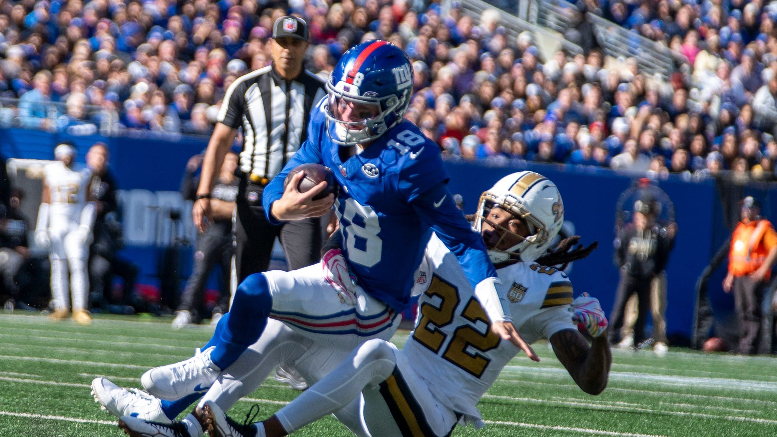 Giants Get Full JJ McCarthy Experience vs Saints — Minnesota Sports Fan, Mountain View Sports news