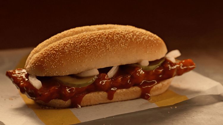 McRib is coming back to McDonald's menus for a limited time. Here's when and where — WTSP Food Tampa Bay, Mountain View Dining news