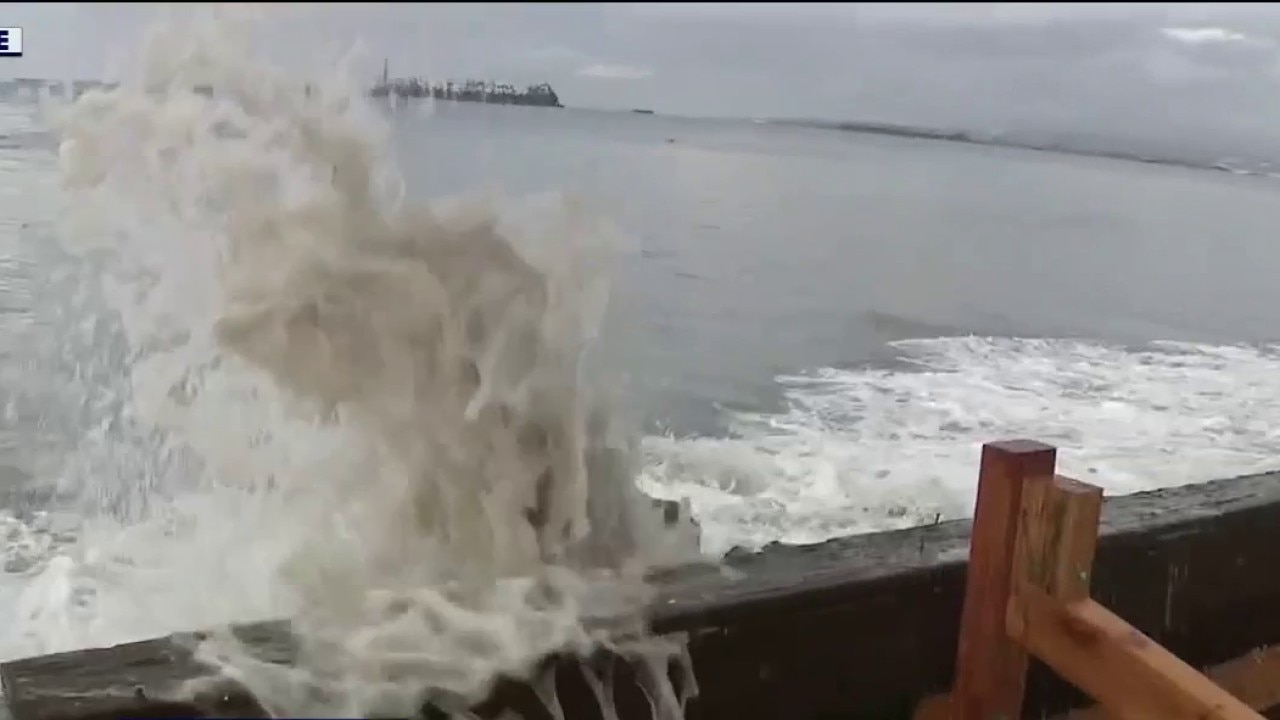 Assessing damages from Tropical Storm Rachel in Long Beach  — KTVU FOX 2 Bay Area, Mountain View Community news