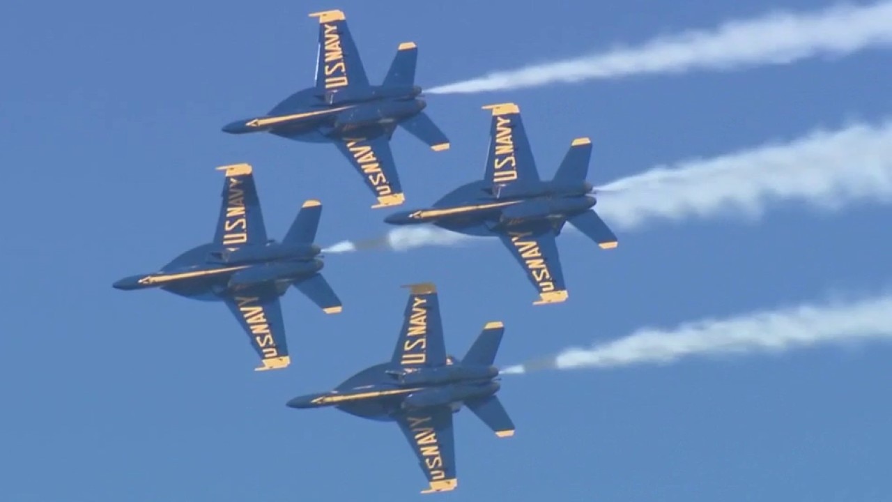 Blue Angels take to the skies above Fleet Fest at Fisherman's Wharf — KTVU FOX 2 Bay Area, Mountain View Community news