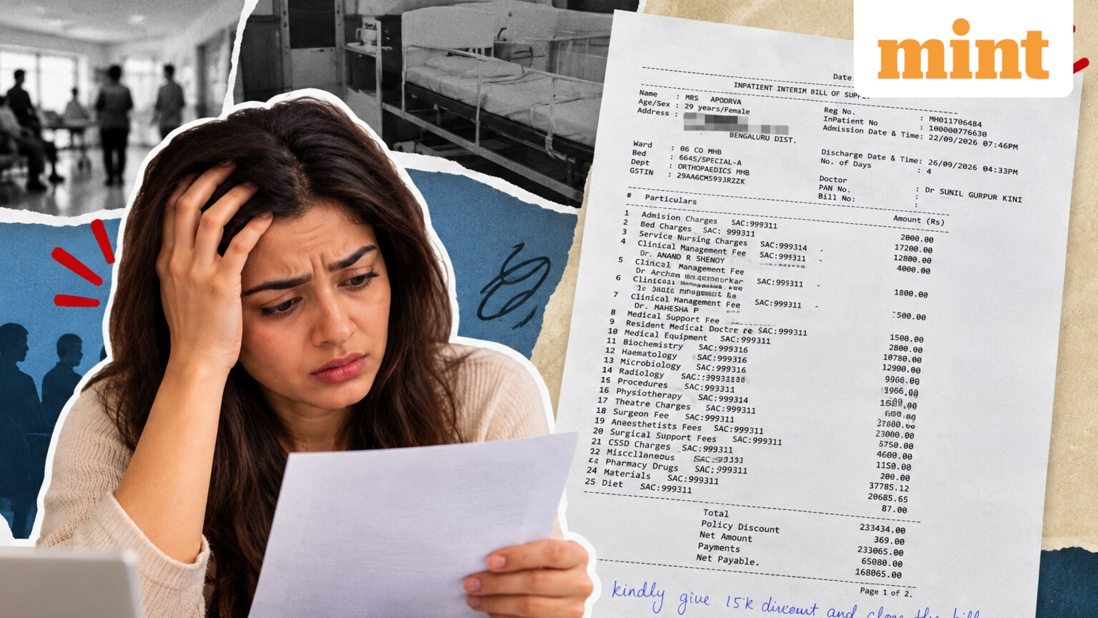 ₹2.33 lakh hospital bill despite alleged service failures: What rights do patients' have? — Mint India, Mountain View Health news