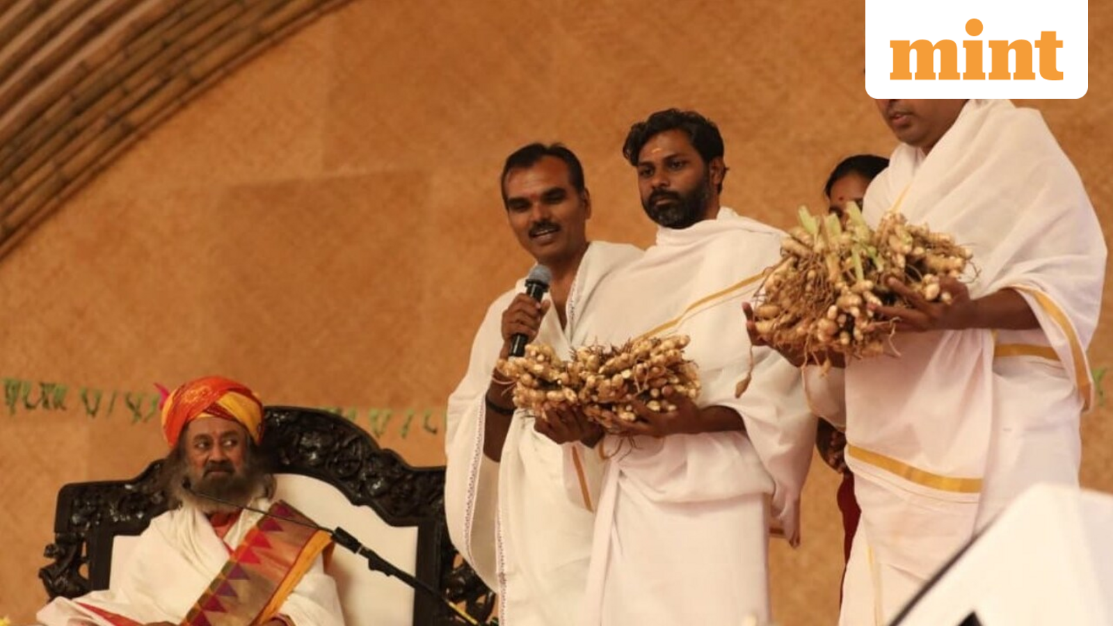 Bengaluru ashram grows 400 kg mango ginger on 500 sq ft, claims 4x yield with Sri Sri Ravi Shankar-backed farming model — Mint India, Mountain View Real Estate news